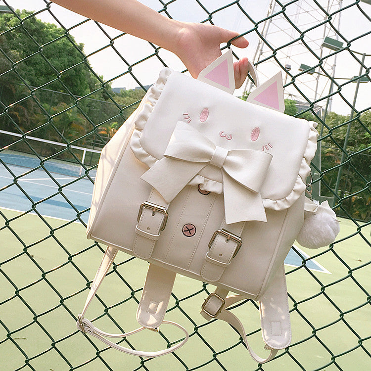Bloom — Mochila Bordada para Gatos