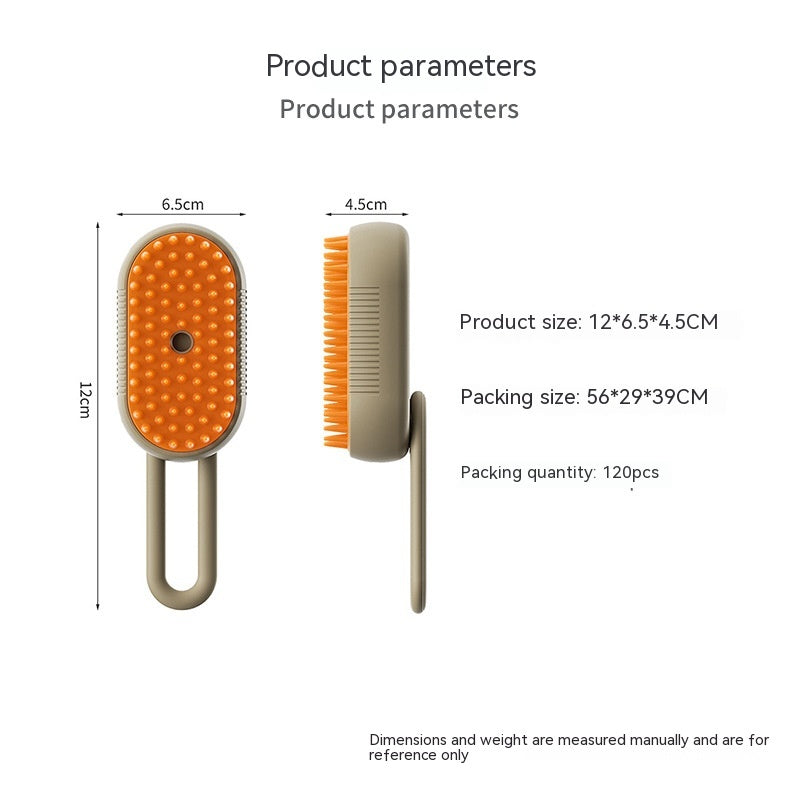 Pack Cepillo Antipelo Gatopia — cepillo ergonómico para pelo corto y largo