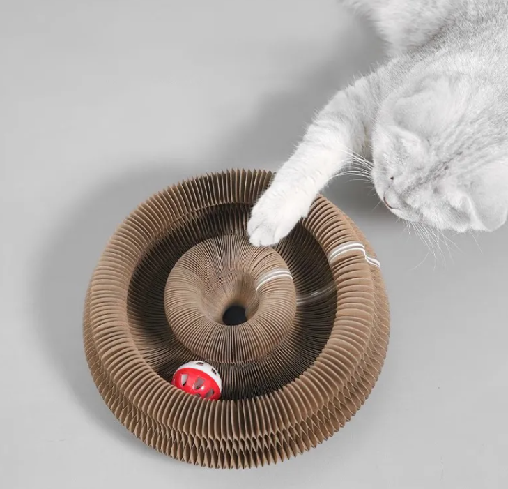 Curl — Rascador Flexible para Gatos